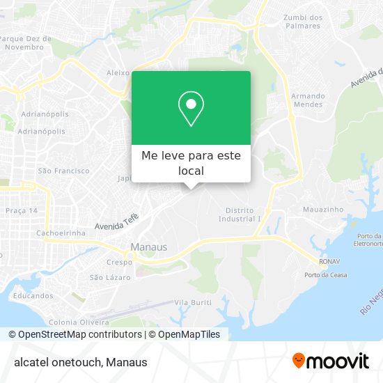 alcatel onetouch mapa