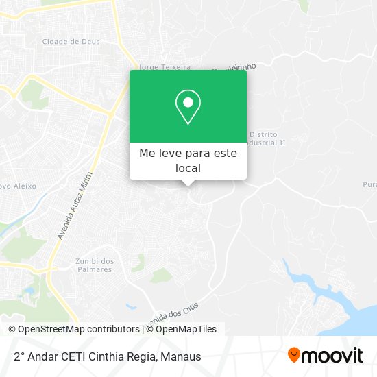 2° Andar CETI Cinthia Regia mapa