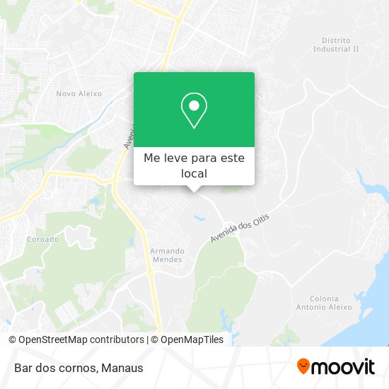 Bar dos cornos mapa