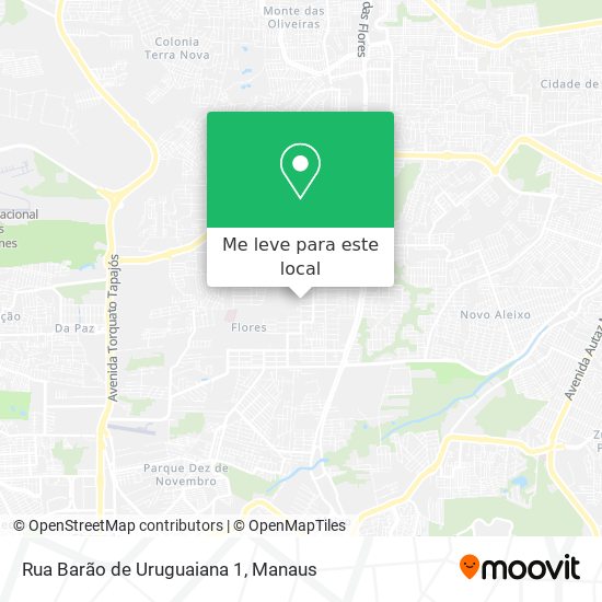 Rua Barão de Uruguaiana 1 mapa