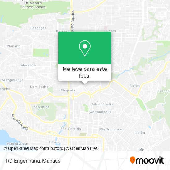 RD Engenharia mapa