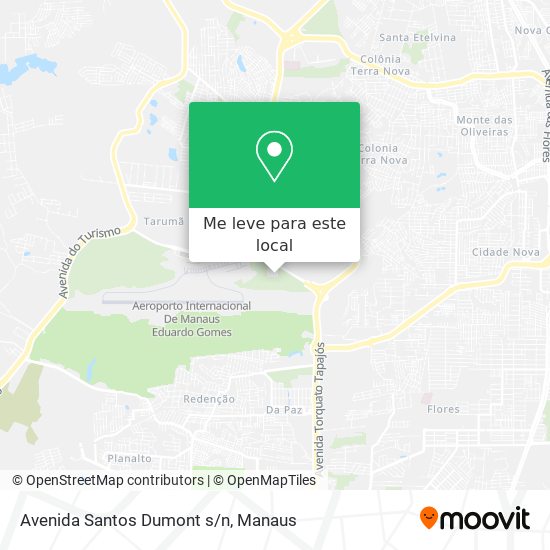 Avenida Santos Dumont s/n mapa