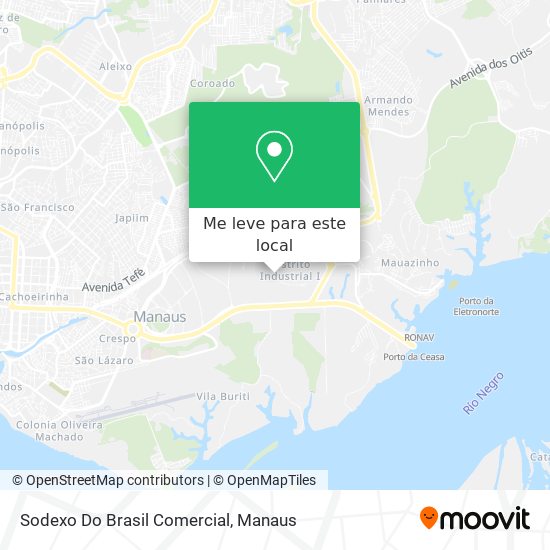 Sodexo Do Brasil Comercial mapa