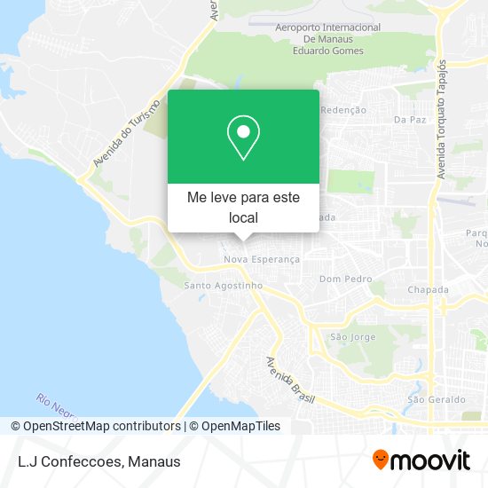 L.J Confeccoes mapa