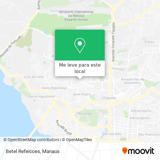 Betel Refeicoes mapa