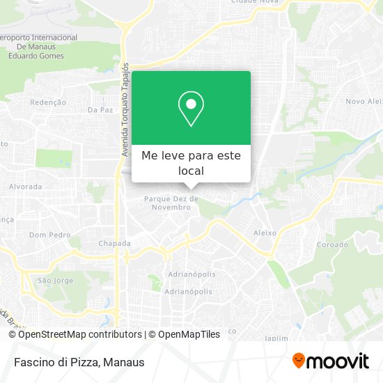 Fascino di Pizza mapa