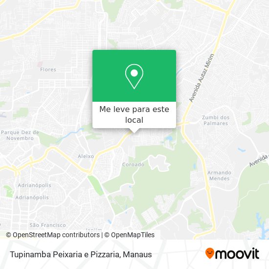 Tupinamba Peixaria e Pizzaria mapa