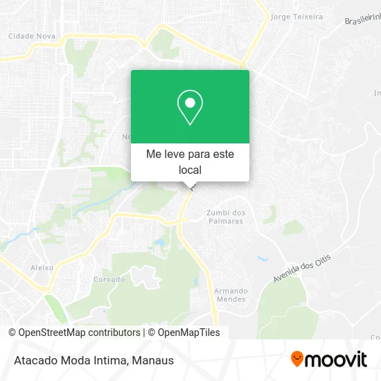 Atacado Moda Intima mapa