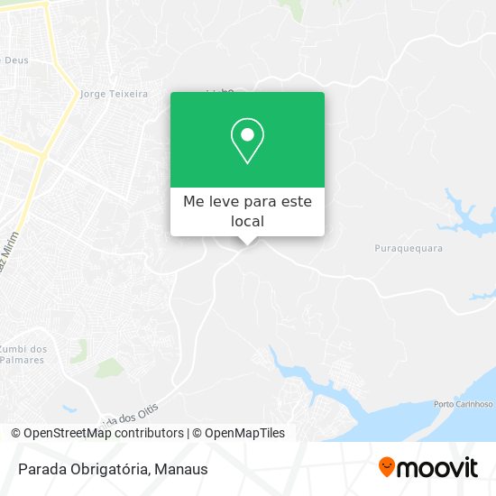 Parada Obrigatória mapa