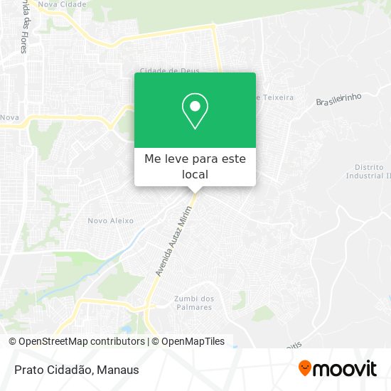 Prato Cidadão mapa