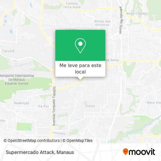 Supermercado Attack mapa