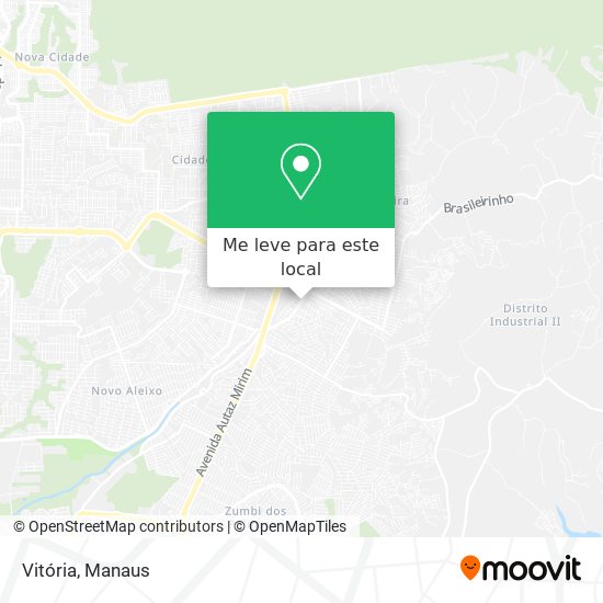 Vitória mapa