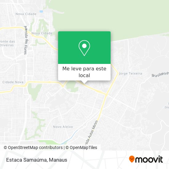 Estaca Samaúma mapa