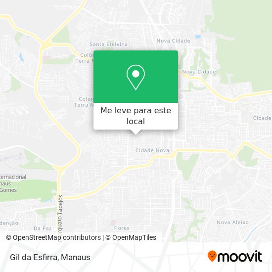 Gil da Esfirra mapa