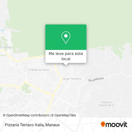 Pizzaria Terraco Italia mapa