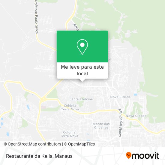 Restaurante da Keila mapa