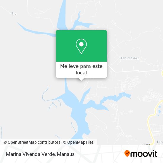 Marina Vivenda Verde mapa