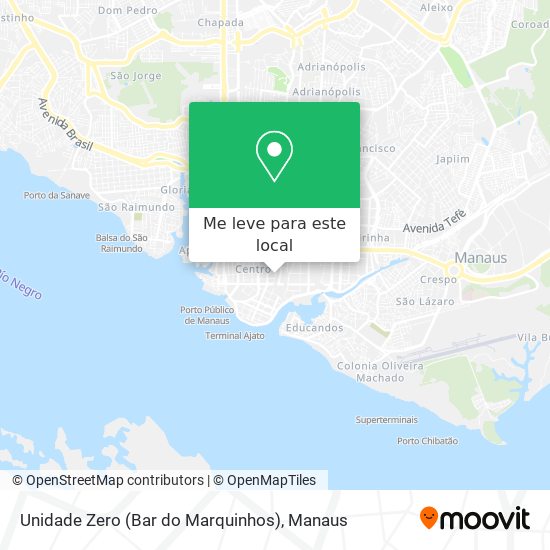 Unidade Zero (Bar do Marquinhos) mapa