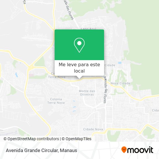 Avenida Grande Circular mapa