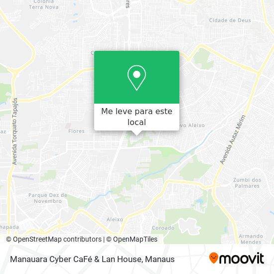 Manauara Cyber CaFé & Lan House mapa