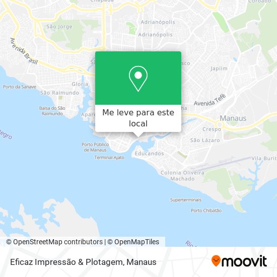 Eficaz Impressão & Plotagem mapa