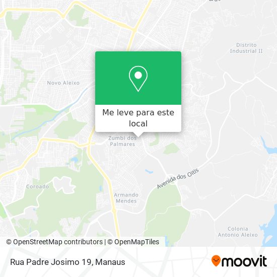 Rua Padre Josimo 19 mapa