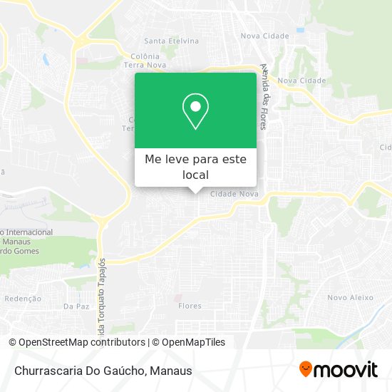 Churrascaria Do Gaúcho mapa