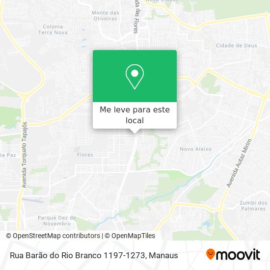 Rua Barão do Rio Branco 1197-1273 mapa