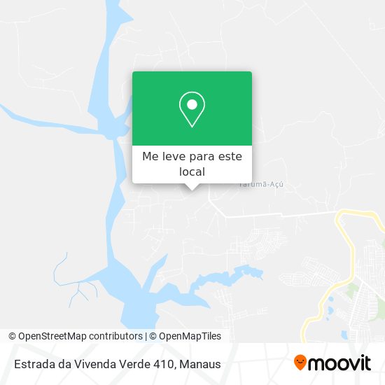 Estrada da Vivenda Verde 410 mapa