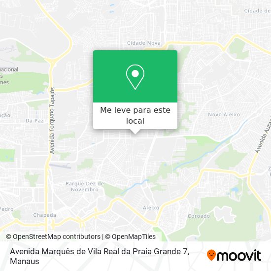 Avenida Marquês de Vila Real da Praia Grande 7 mapa