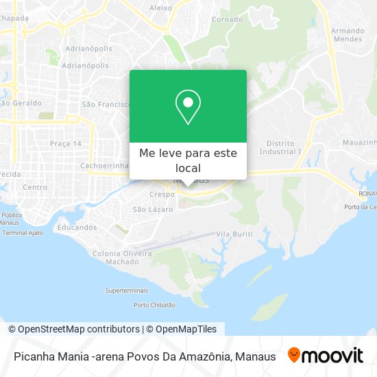 Picanha Mania -arena Povos Da Amazônia mapa