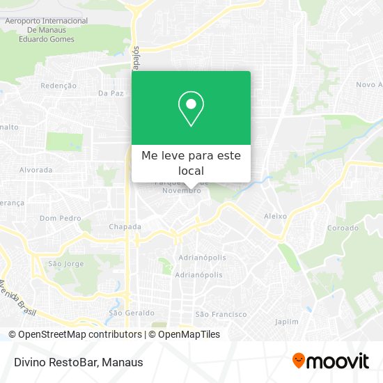 Divino RestoBar mapa