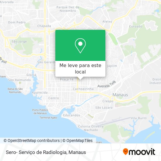 Sero- Serviço de Radiologia mapa