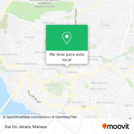 Bar Do Jacare mapa