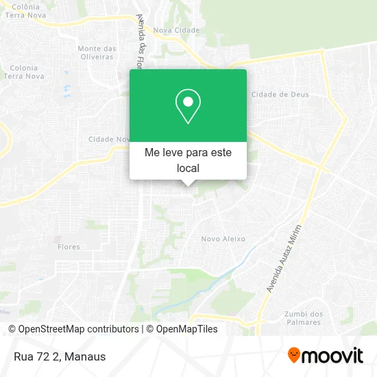 Rua 72 2 mapa