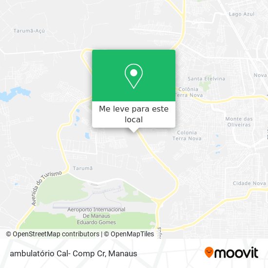 ambulatório Cal- Comp Cr mapa