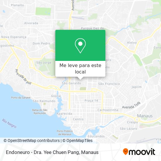 Endoneuro - Dra. Yee Chuen Pang mapa