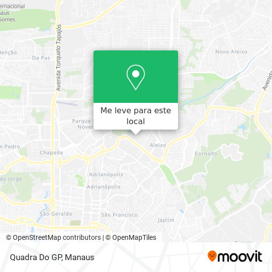 Quadra Do GP mapa
