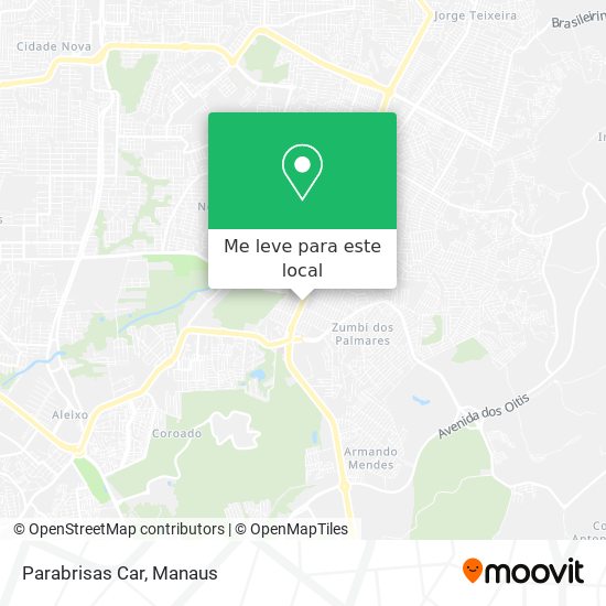 Parabrisas Car mapa