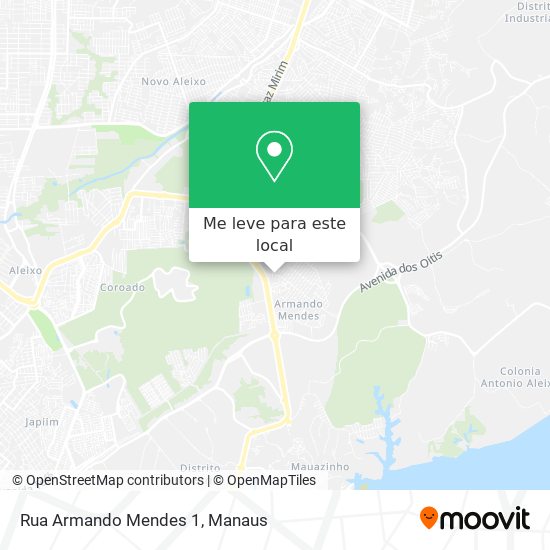 Rua Armando Mendes 1 mapa