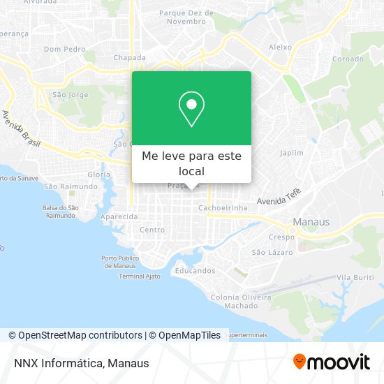 NNX Informática mapa