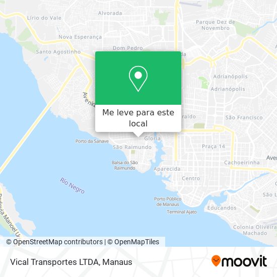 Vical Transportes LTDA mapa