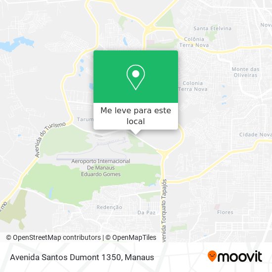 Avenida Santos Dumont 1350 mapa