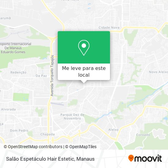 Salão Espetáculo Hair Estetic mapa