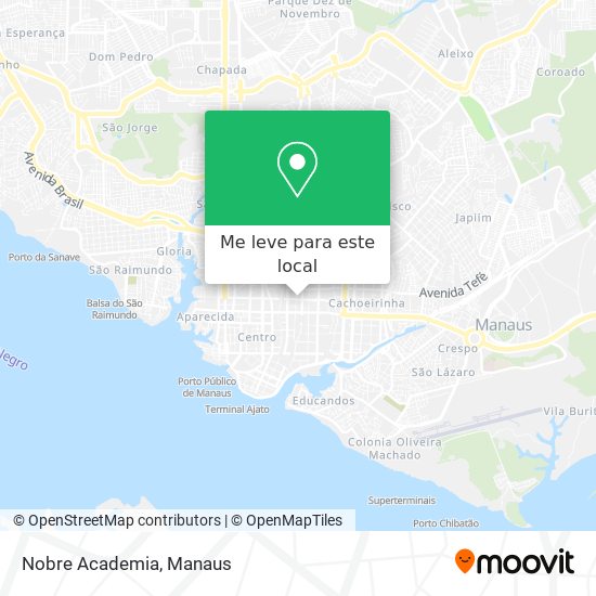 Nobre Academia mapa