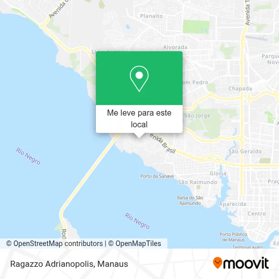 Ragazzo Adrianopolis mapa