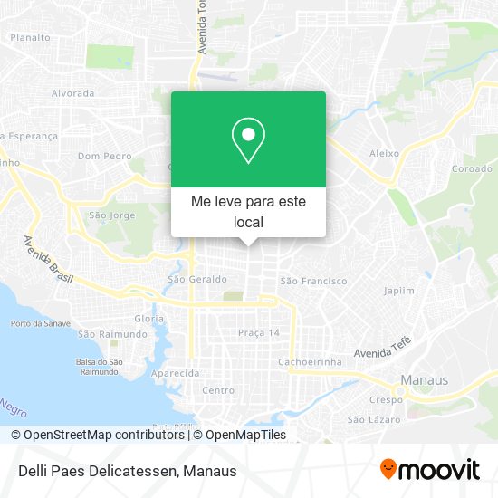 Delli Paes Delicatessen mapa
