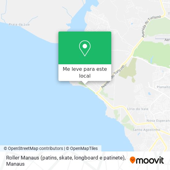 Roller Manaus (patins, skate, longboard e patinete) mapa