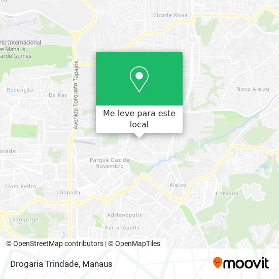 Drogaria Trindade mapa