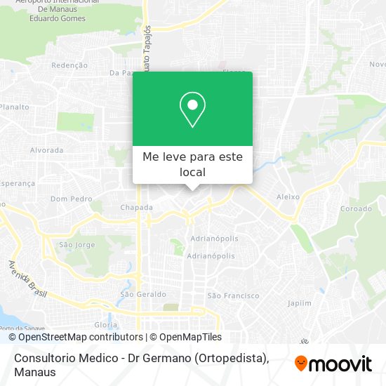 Consultorio Medico - Dr Germano (Ortopedista) mapa